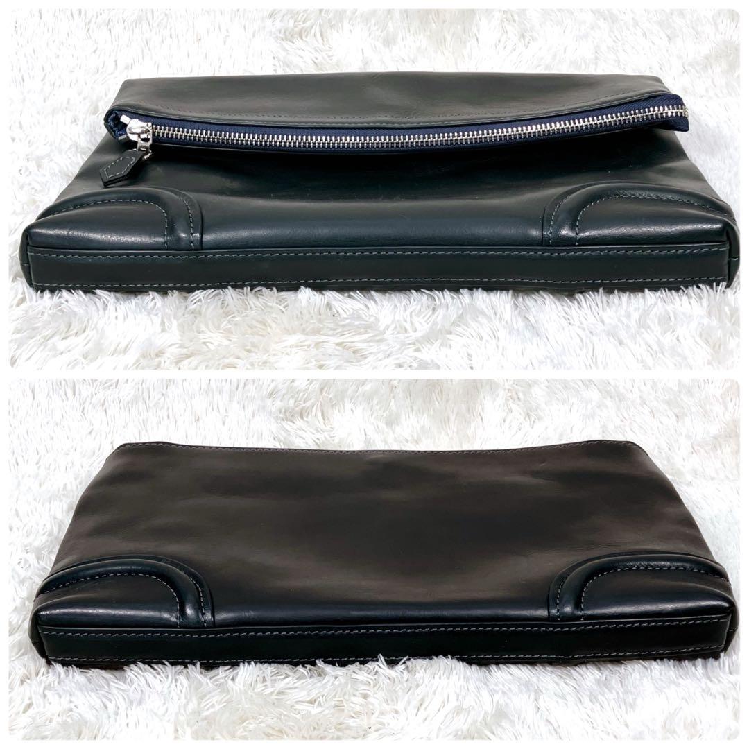 【美品】 ファイブウッズ 2wayクラッチバッグ/ショルダーバッグ プラトウ 黒