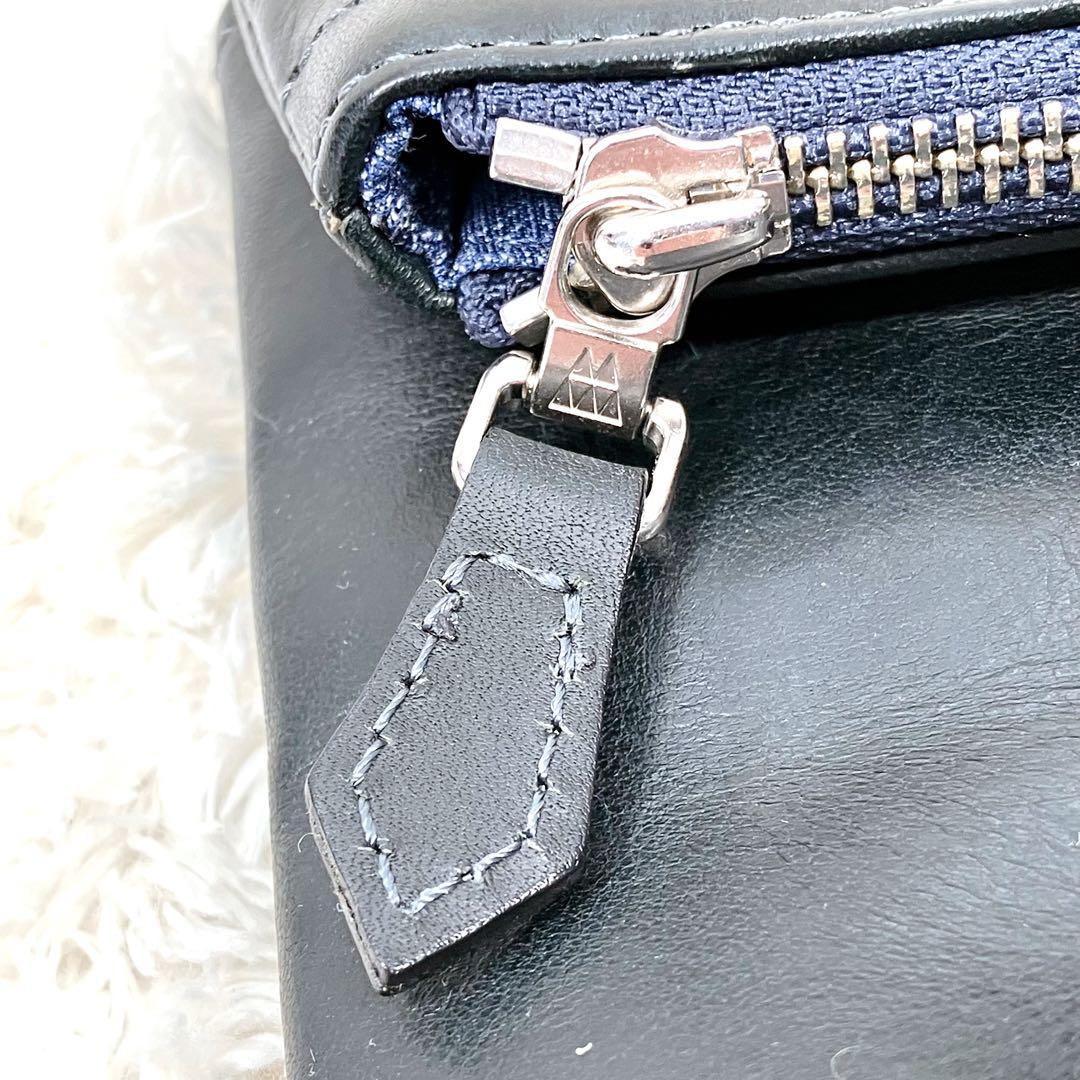 【美品】 ファイブウッズ 2wayクラッチバッグ/ショルダーバッグ プラトウ 黒