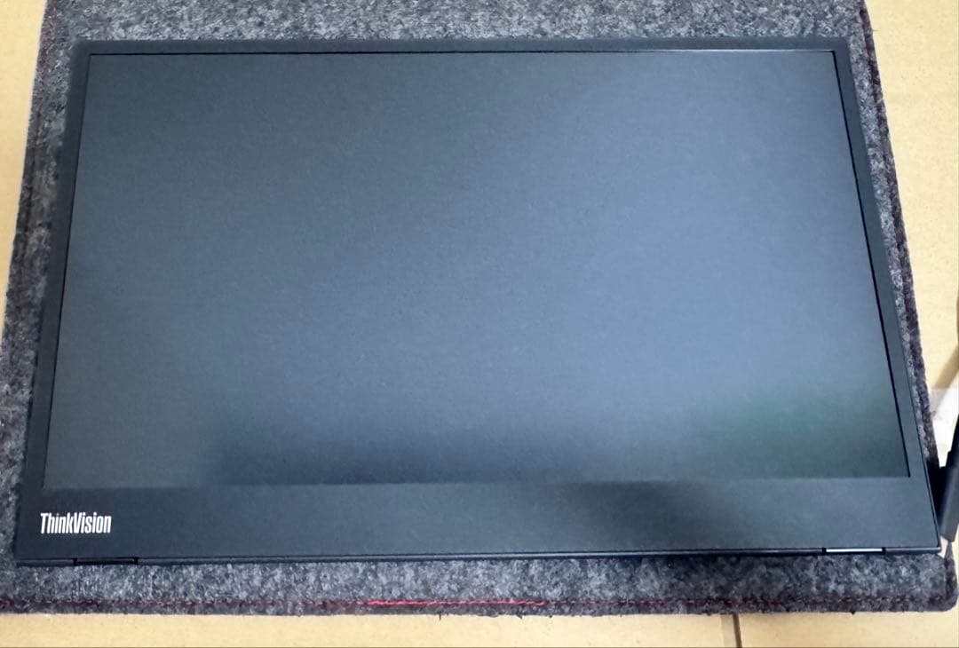 Lenovo モバイルモニター　Thinkvision M14 保証残あり