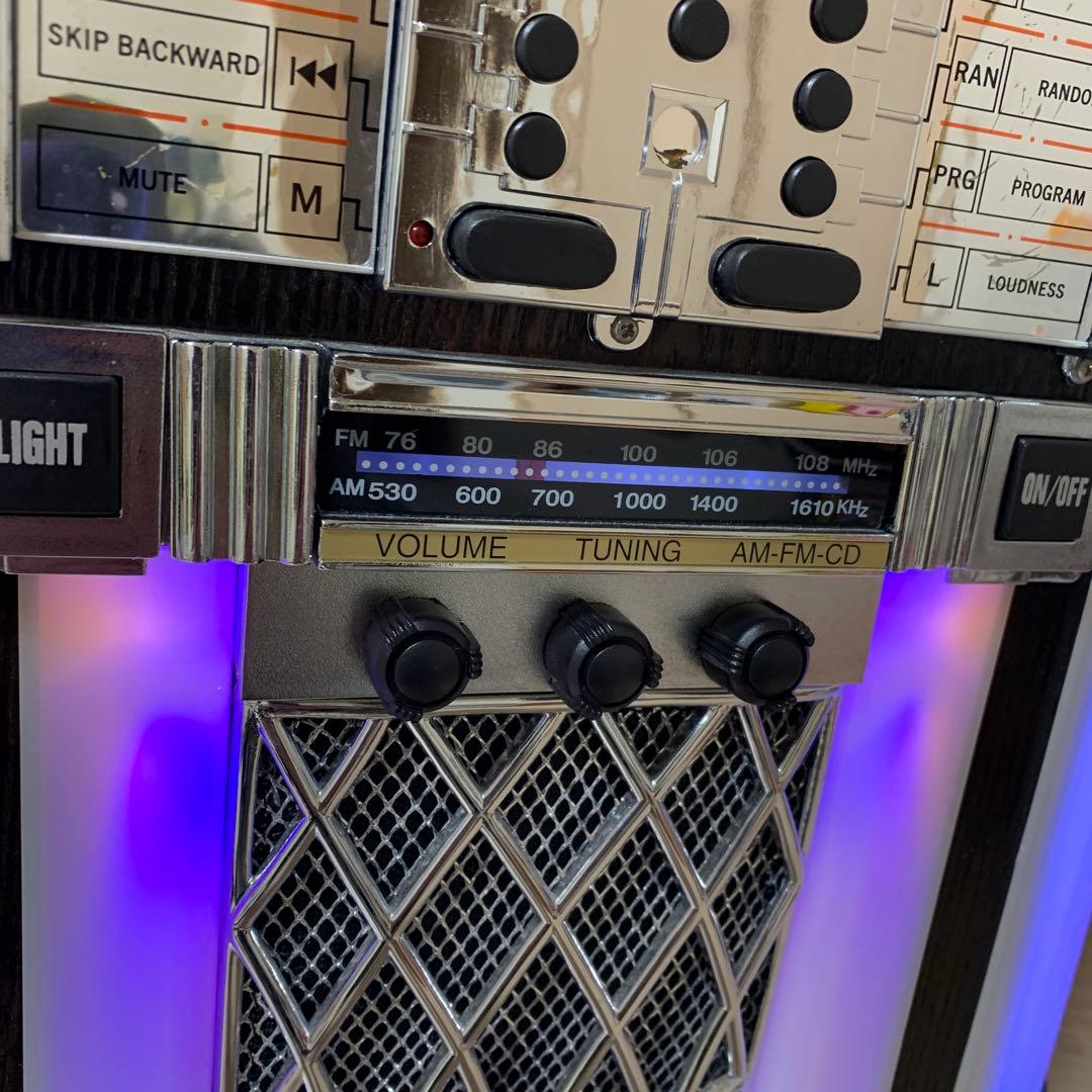 希少 おすすめ ジュークボックス(CD.ラジオ不可)ライトのみ可能インテリアに、