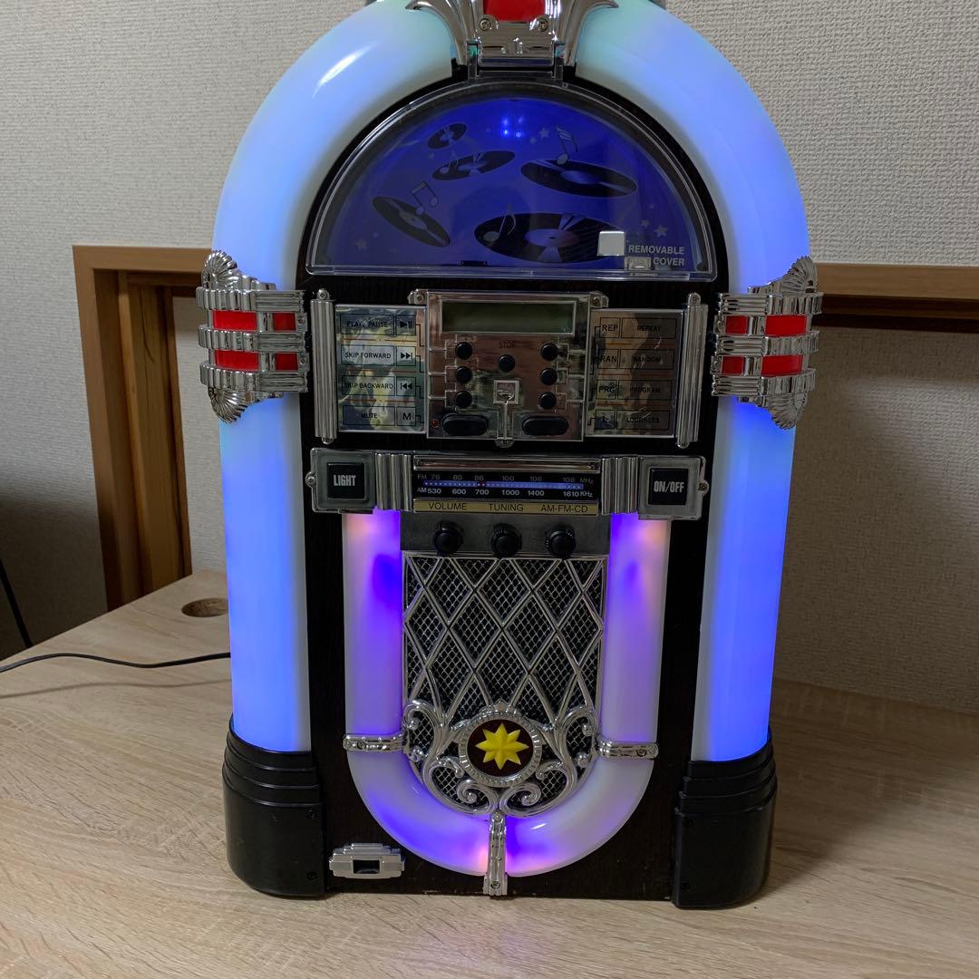 希少 おすすめ ジュークボックス(CD.ラジオ不可)ライトのみ可能インテリアに、