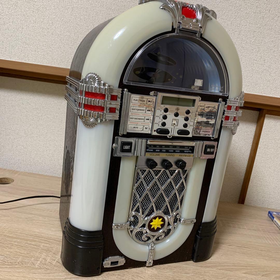 希少 おすすめ ジュークボックス(CD.ラジオ不可)ライトのみ可能インテリアに、