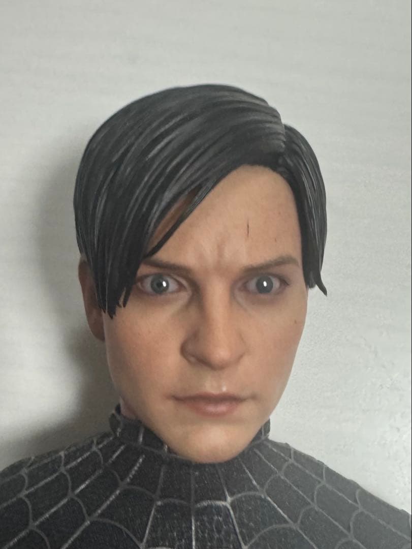 ホットトイズ　スパイダーマン3 ブラックスーツ フィギュア