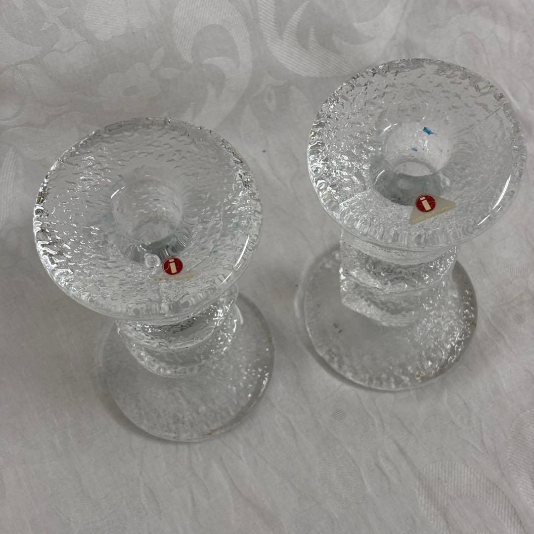 /イッタラ Festivo キャンドルホルダー2個セット珍品希少