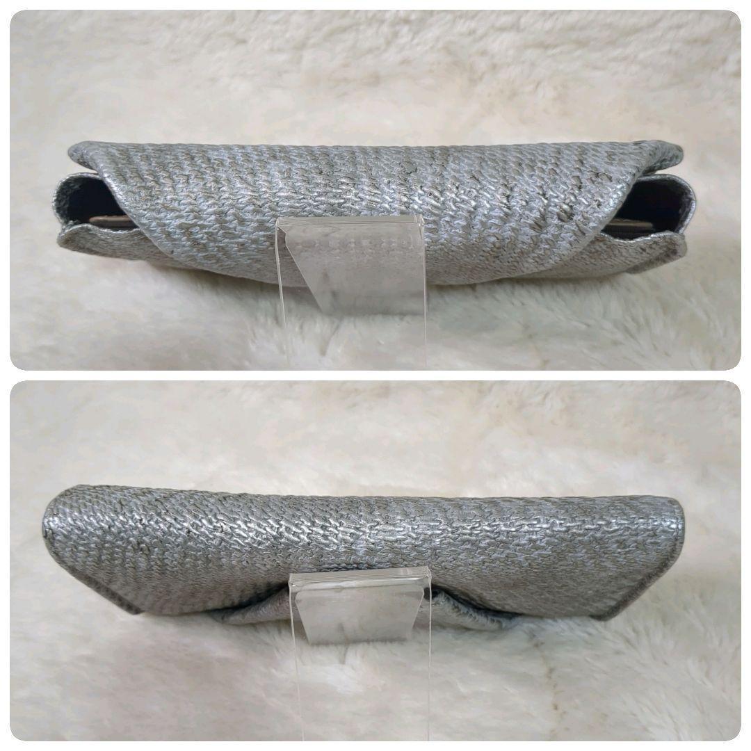 希少✨ヒロコハヤシ ダマスコ 長財布 シルバー レザー レター型