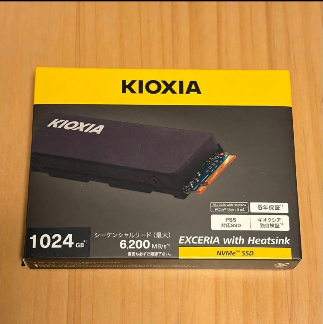 の*り様 新品未開封　Kioxia EXCERIA with Heatsink