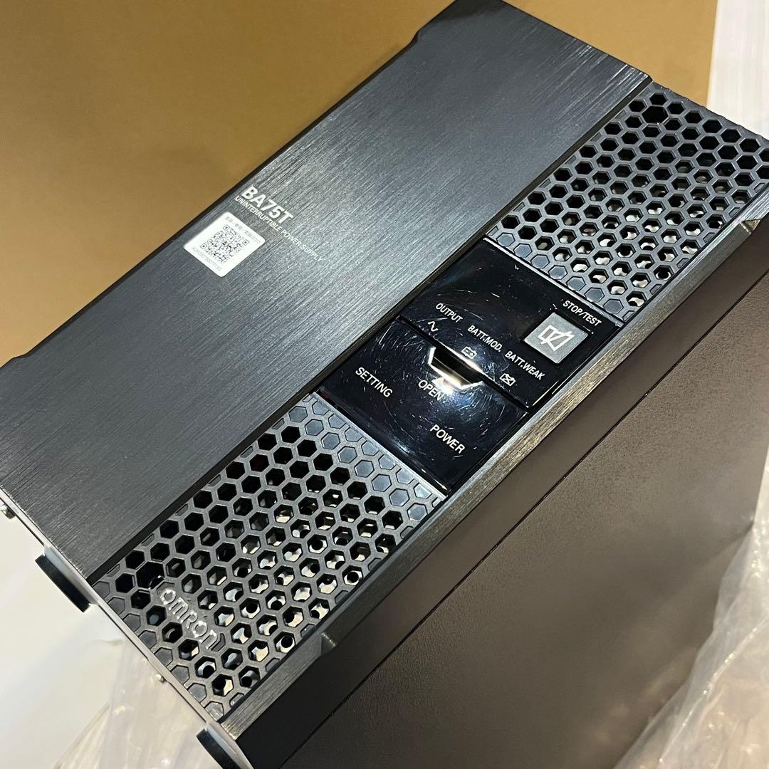 OMROM BA75T 無停電電源装置 (UPS) 新品未使用