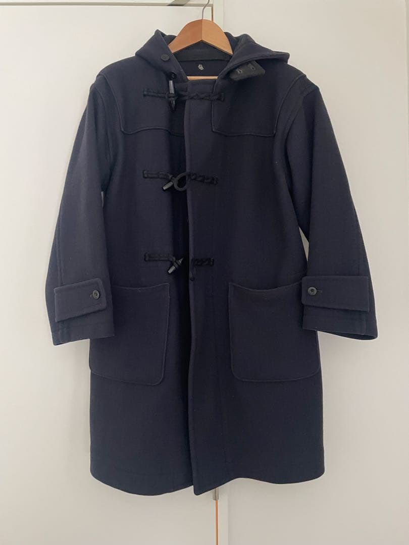 キャプテンサンシャイン　ダッフルコート　ネイビー　36