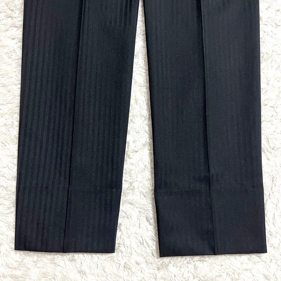 ✨未使用級✨ヒロミチナカノ 3ピーススーツ ビジネススーツ ストライプ シルク混