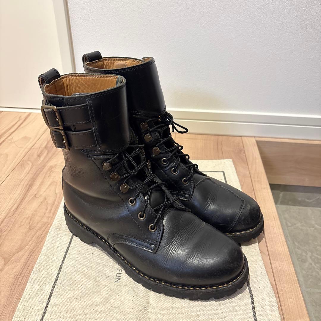 カドヤ　ブーツ　27cm KADOYA 安藤製靴 KA-VOGEL ブラック