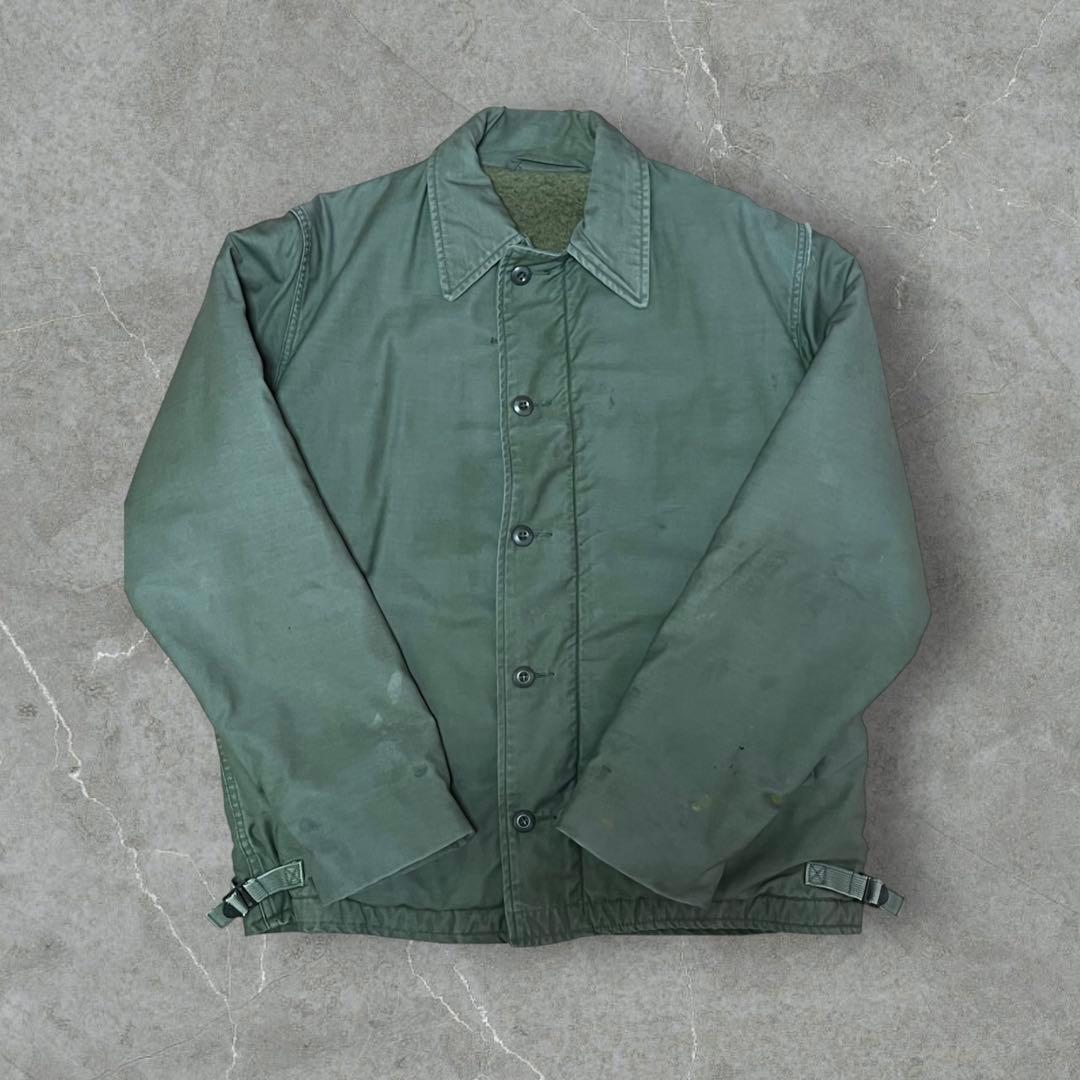 U.S. NAVY A-2 デッキジャケット 70's