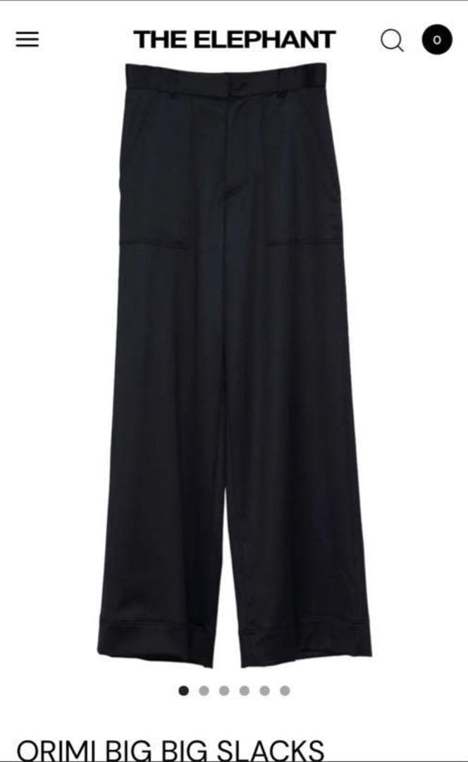 orimi big big slacks サイズ2