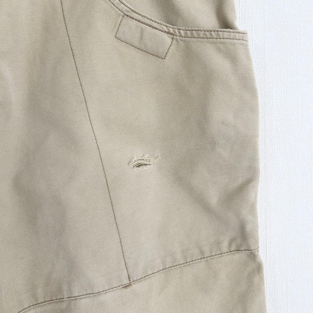 80s Patagonia ダブルニーパンツ スタンドアップ ベージュ 34
