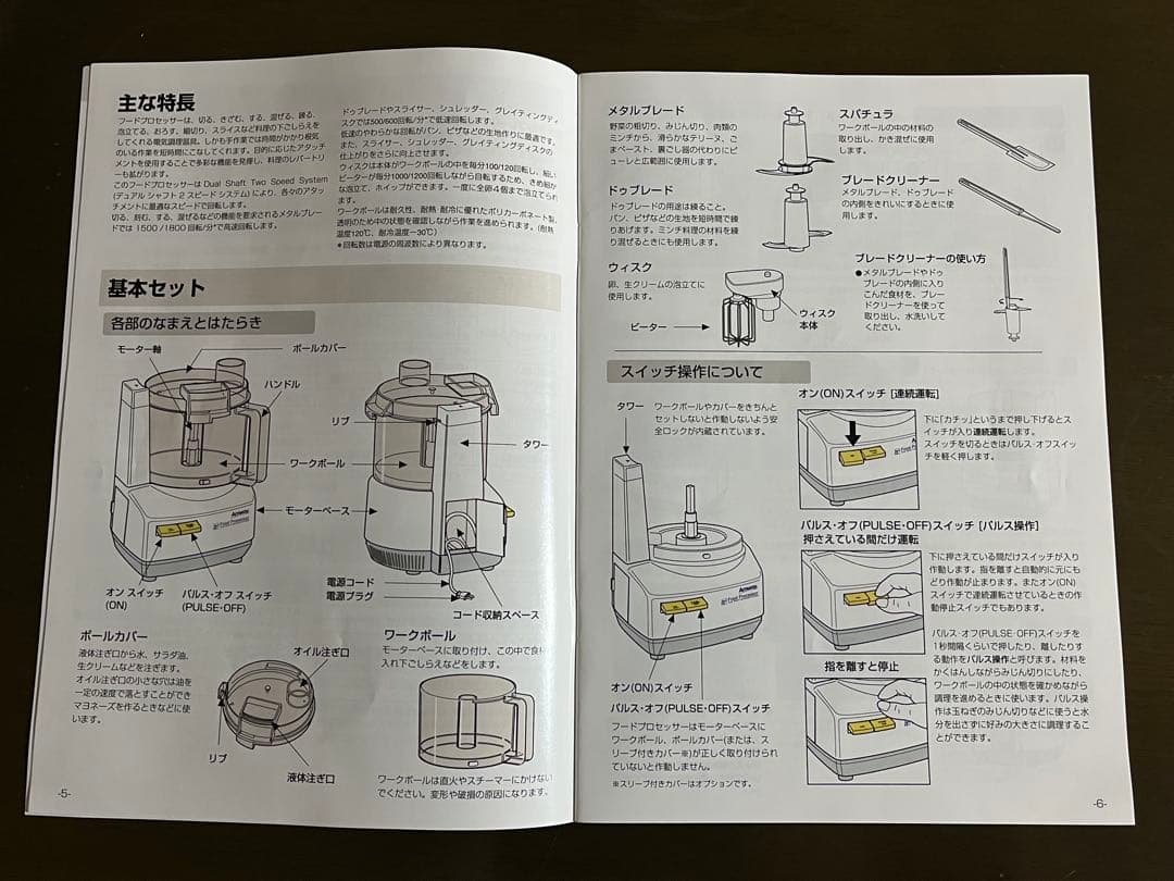 Amway フードプロセッサー E-3288-J