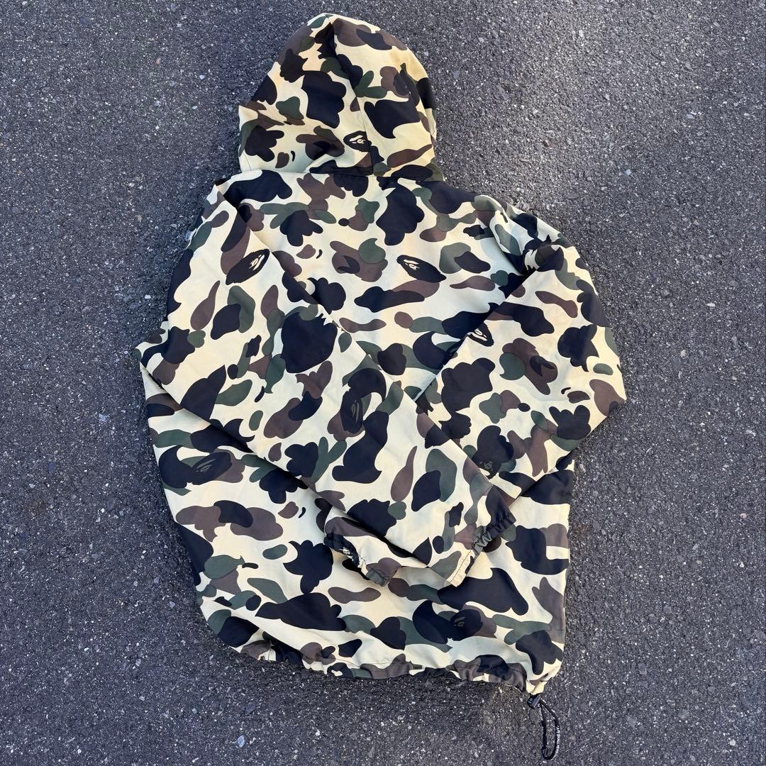 ぷりんA BATHING APE ミリタリージャケット リバーシブル　迷彩