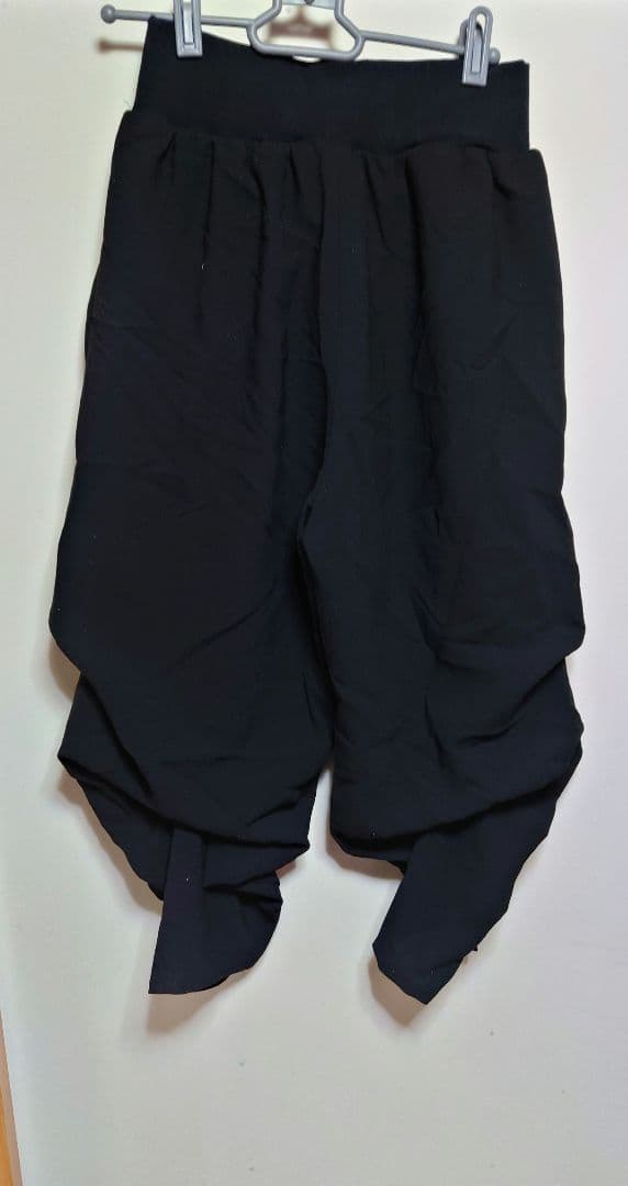 Na＋H 変形パンツ ウエストゴム 黒 ゴシック alice auaa