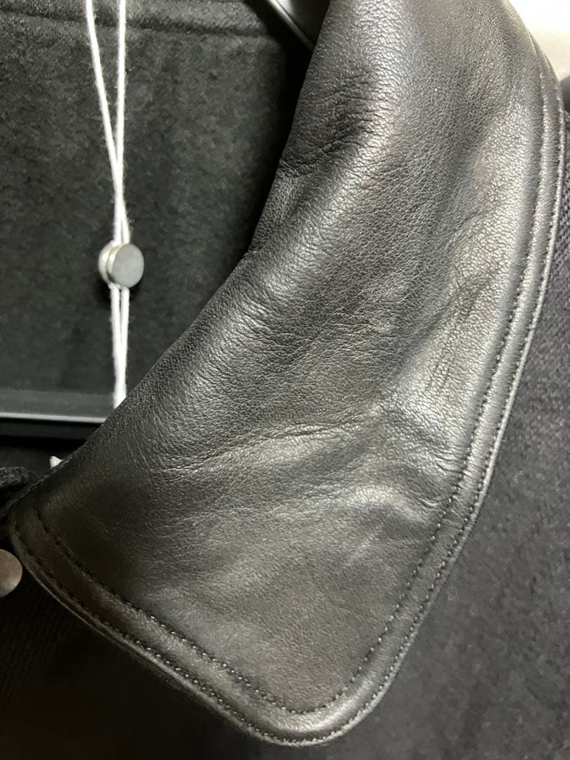 25awcomoli デニム レザー ワークジャケット size3