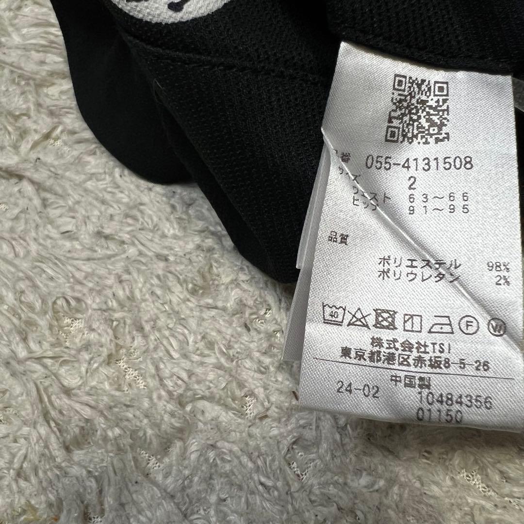 パーリーゲイツ 総柄 ゴルフボールドット＆ティー プリント パンツ レディース