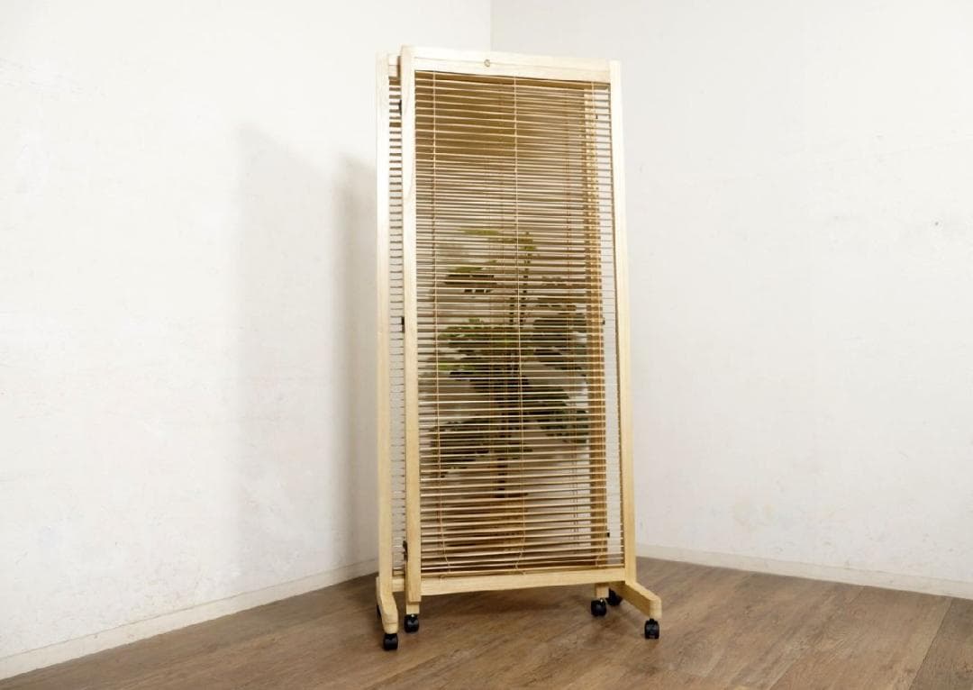 ルー　パテイション　衝立　　3連　ルーバー式 高さ165cm