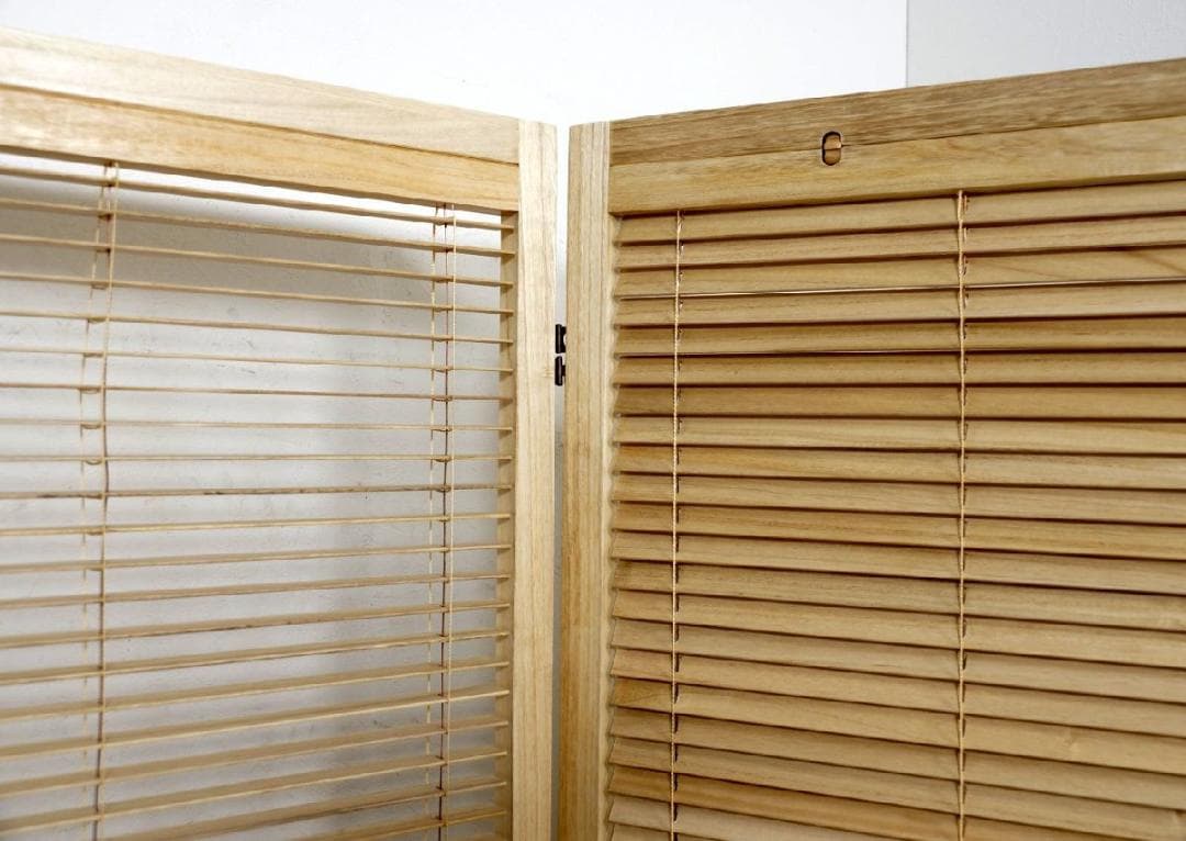 ルー　パテイション　衝立　　3連　ルーバー式 高さ165cm