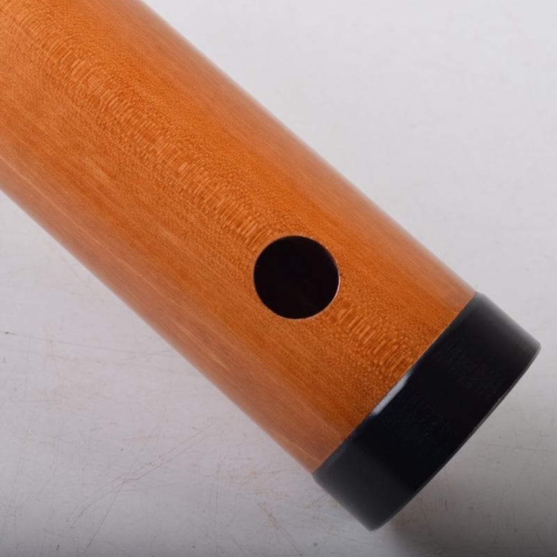 和楽器　木管楽器　尺八　縦笛　笛袋付　V　7231