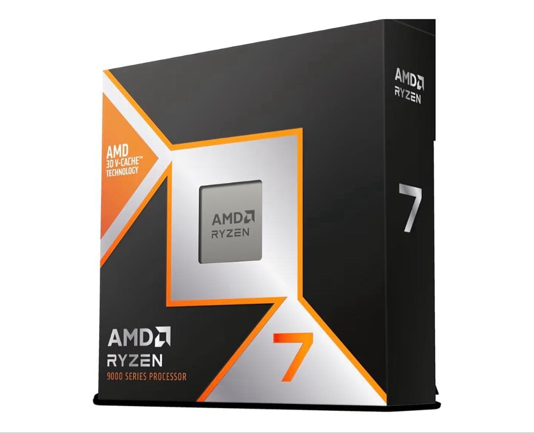 AMD RYZEN 7 9800X3D 新品、未使用