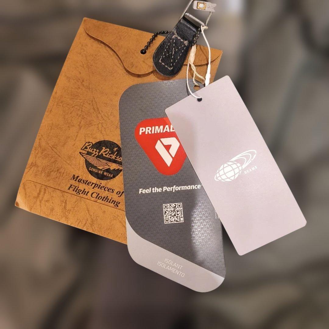 希少カラー 未使用品 バズリクソンズ SSZ B-15D 襟レオパード コラボ