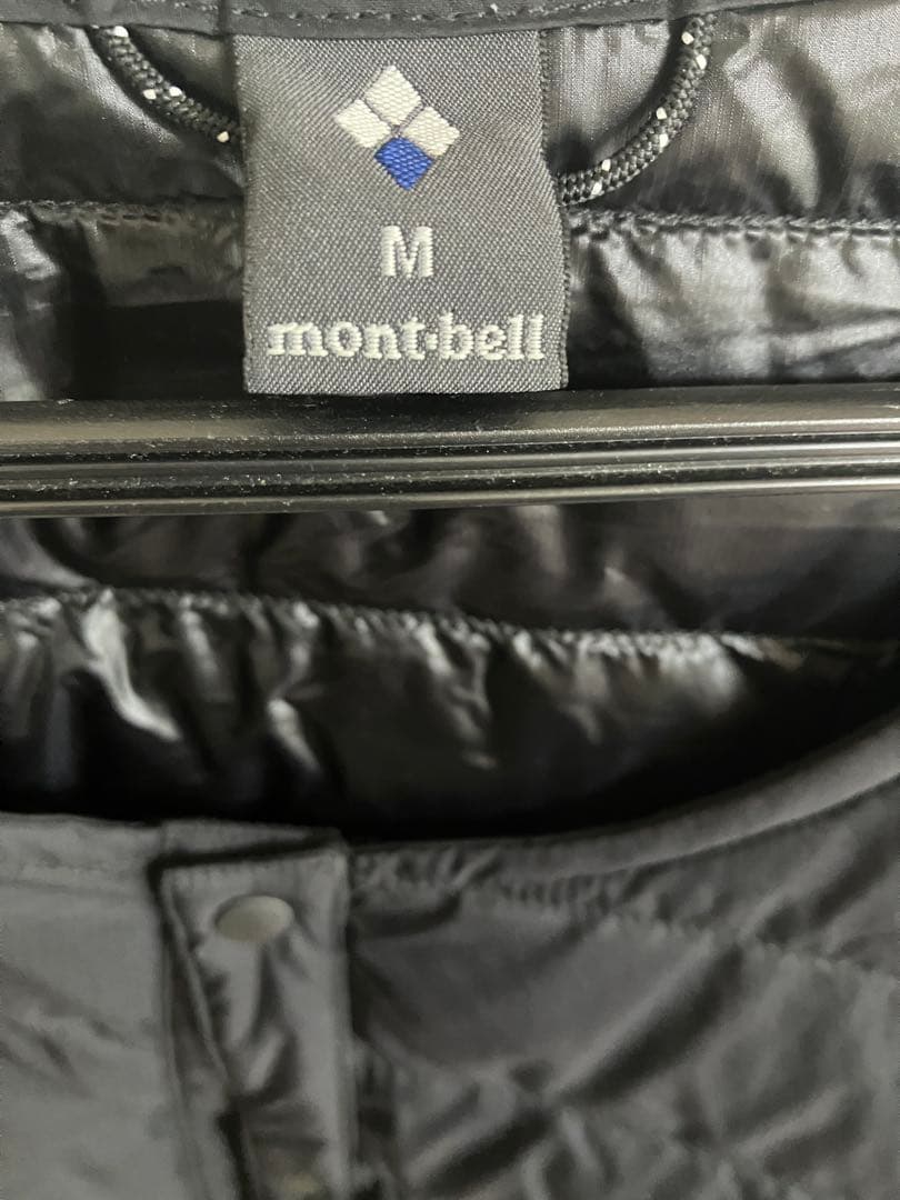 美品❗️mont-bellスペリオダウン　黒　M