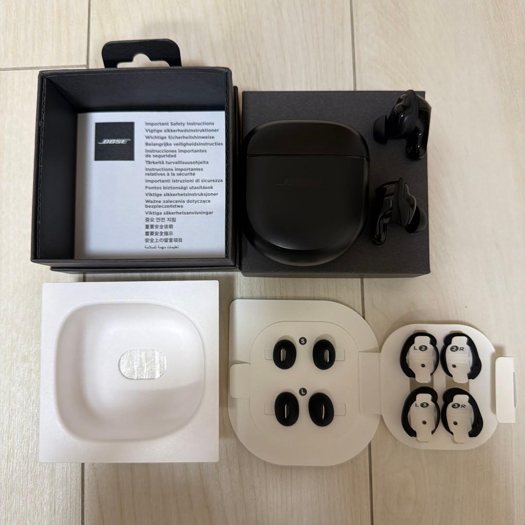 Bose QuietComfort Earbuds II ノイズキャンセリング