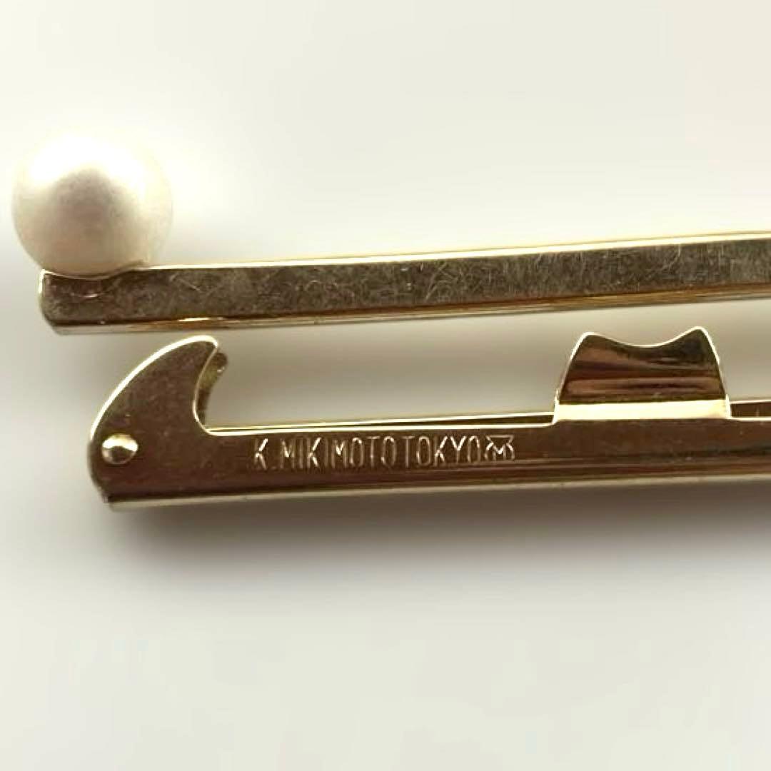 MIKIMOTO ミキモト パール k14 ネクタイピン