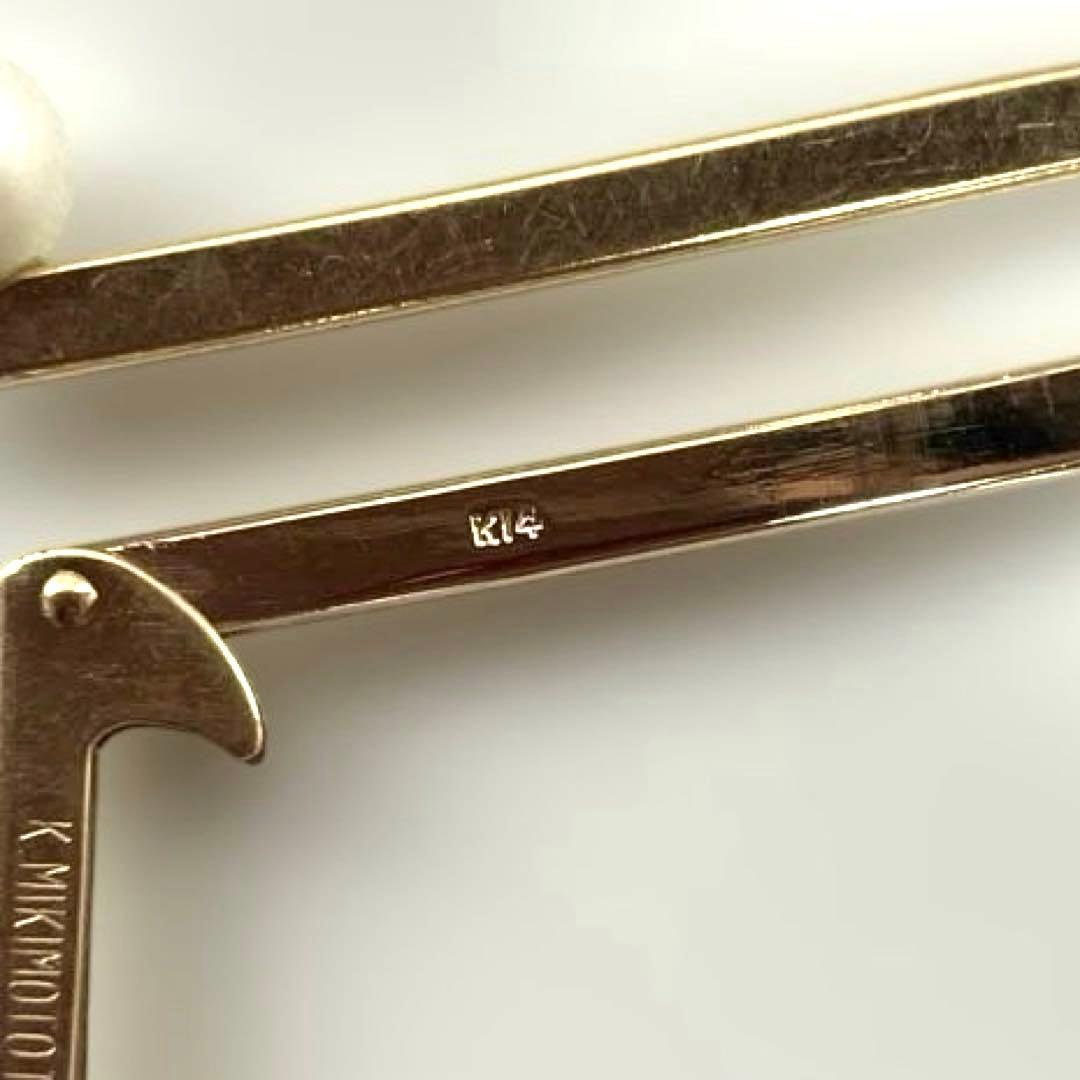 MIKIMOTO ミキモト パール k14 ネクタイピン