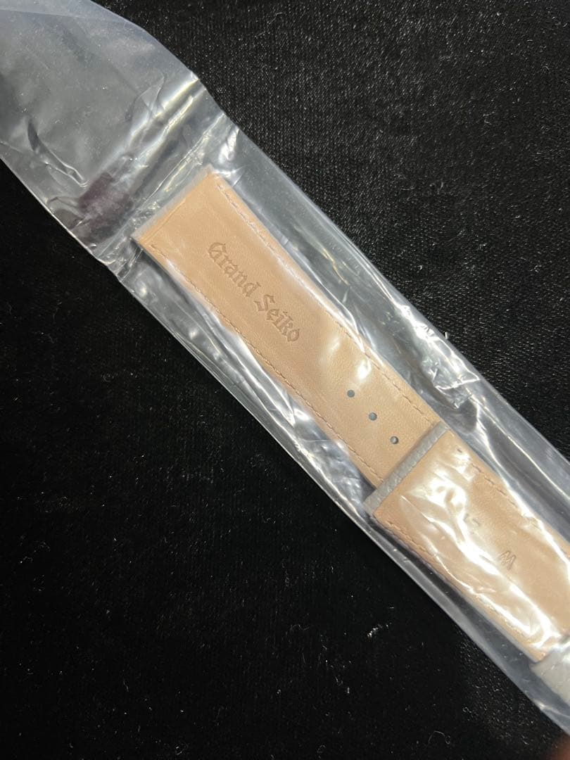 (非売品)【グランドセイコー】メンズサイズ レザーベルト(かん幅21㎜)
