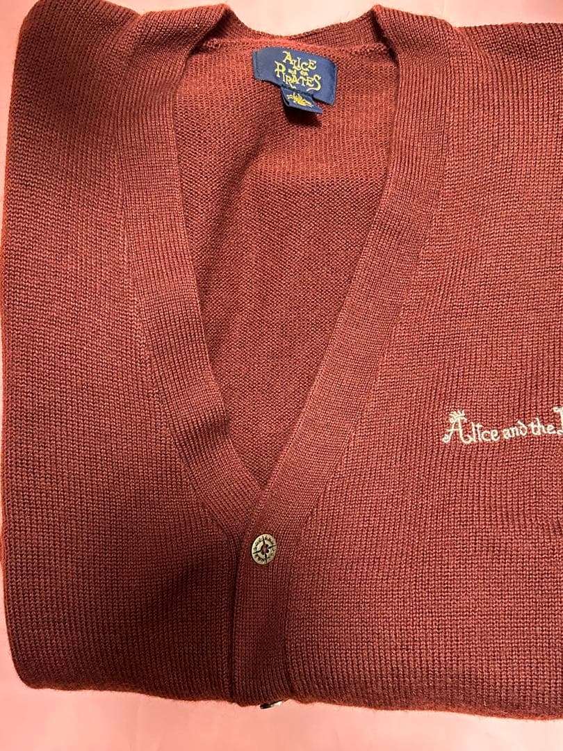 ALICE and the PIRATES BIGサイズカーディガンボルドー