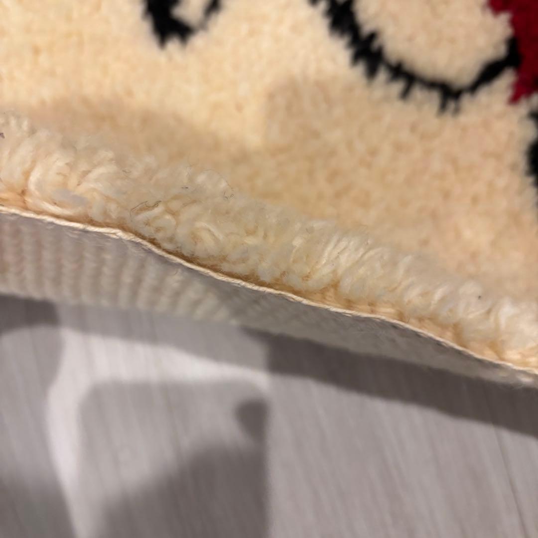 ミッキー＆ミニー ヴィンテージラグ 約111cm x 68cm