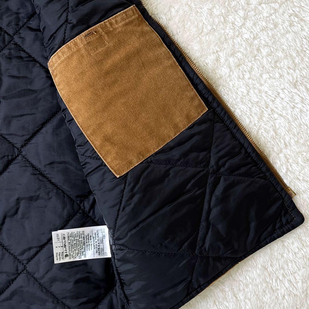 カーハートタグ付きデッドストックヴィンテージサンドストーンダックベストSメキシコ