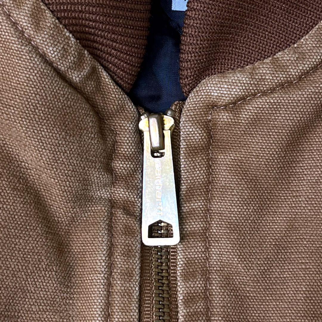 カーハートタグ付きデッドストックヴィンテージサンドストーンダックベストSメキシコ