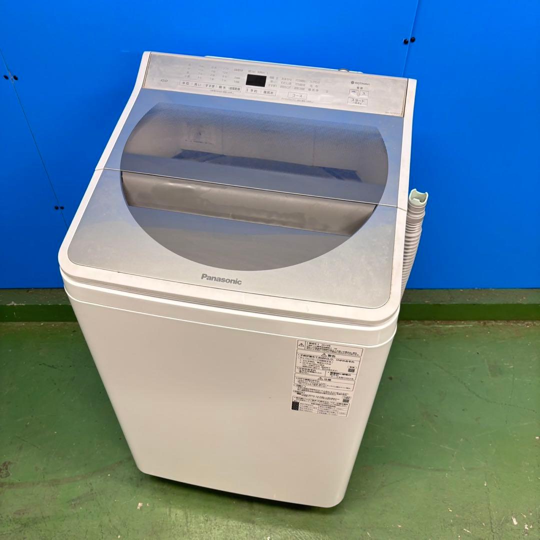 679 パナソニック　大容量　洗濯機　10キロ　小型　家庭用サイズ　美品