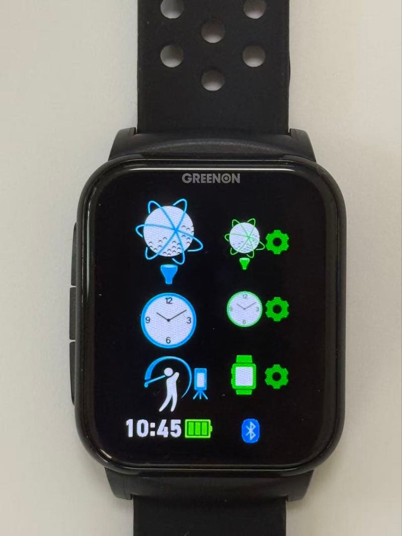 【美品】GREENON（グリーンオン）腕時計型 GPS距離計 GS501