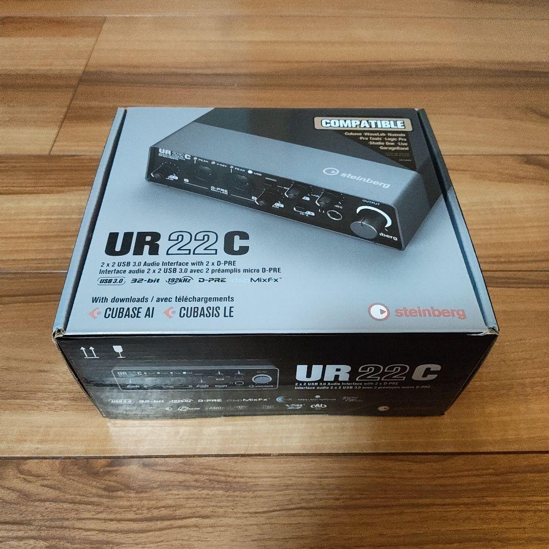 【未使用】Steinberg UR22C オーディオインターフェース