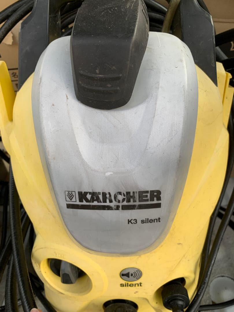 ジャンク品現状　ケルヒャー 高圧洗浄機 K3 サイレント　60HZ 動作品
