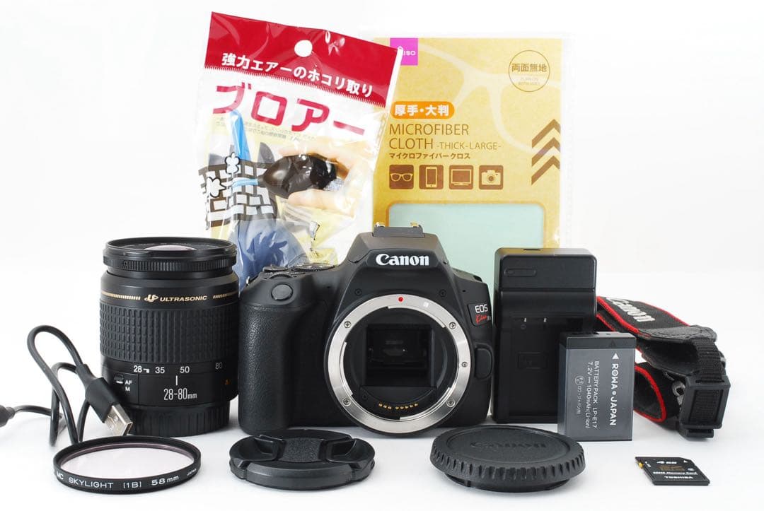 一眼レフカメラ canon kiss x10 / Canon EF28-80㎜