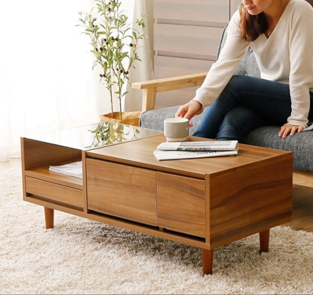 [新品未開封] LOWYA Irror テーブルドレッサー グレー