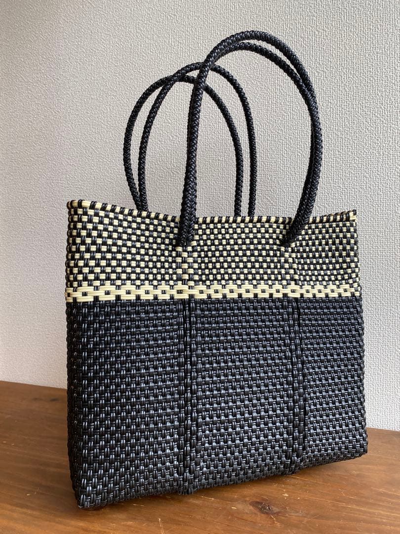 #G19-L7-Mサイズ　メキシコ　オアハカ　メルカドバッグ