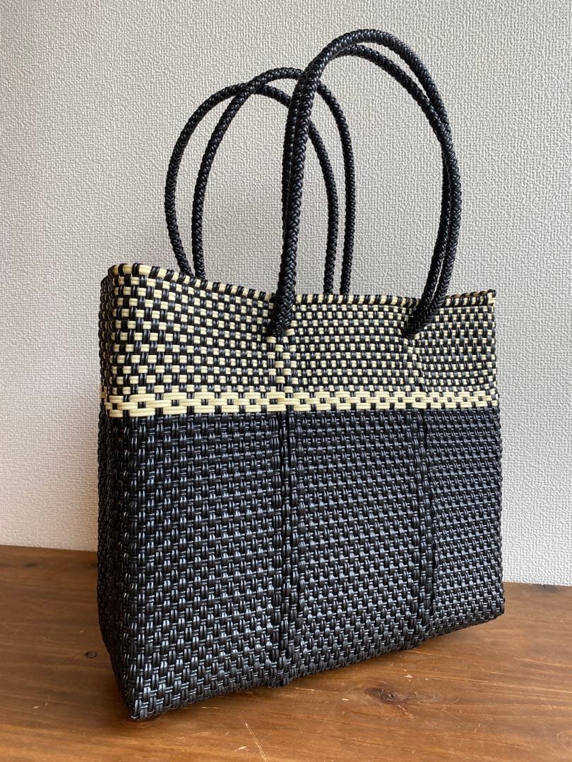 #G19-L7-Mサイズ　メキシコ　オアハカ　メルカドバッグ