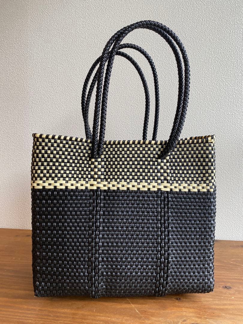 #G19-L7-Mサイズ　メキシコ　オアハカ　メルカドバッグ