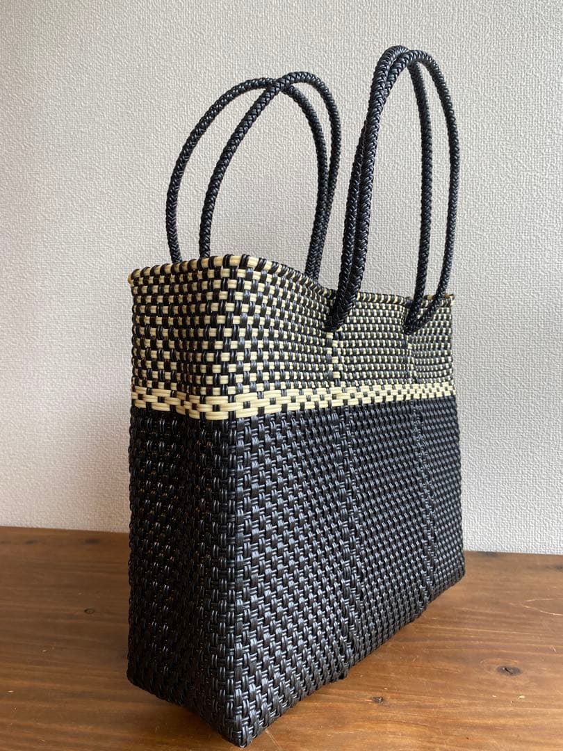 #G19-L7-Mサイズ　メキシコ　オアハカ　メルカドバッグ