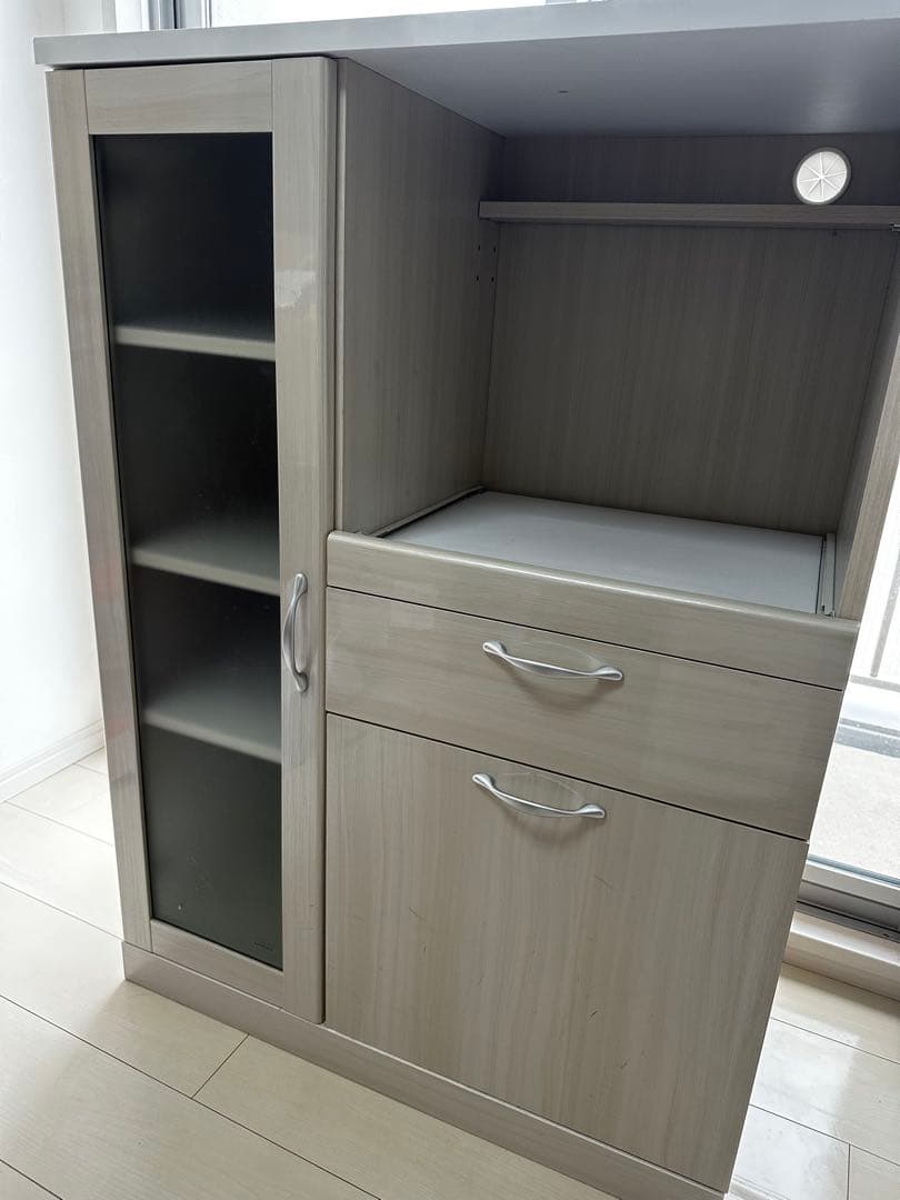 ニトリ　キッチンボード　転倒防止ゴムパットつき