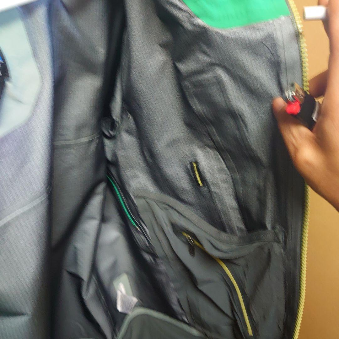 patagonia XS ジャケット 緑/青