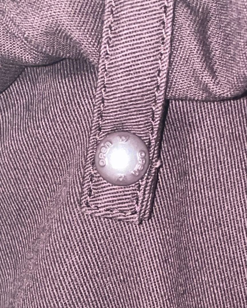 OPEN YY ロールウエストカーゴパンツ サイズM バーガンディ