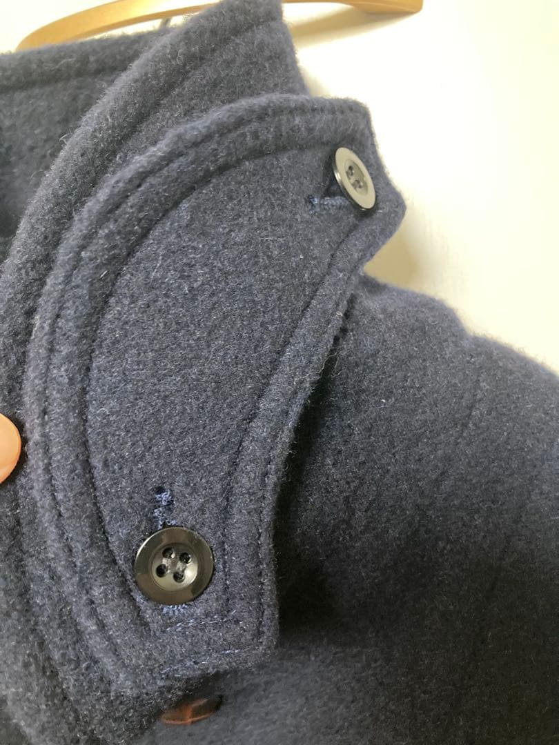 DANTON ウールモッサジャケット 38 ネイビー